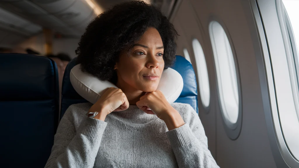 Neck Pillow for Long Haul Flights Neck Pillow